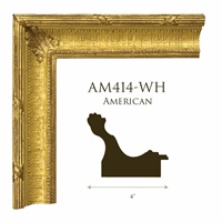 AM414-WH | 4"