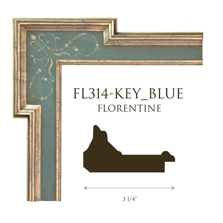 FL314-KEY_BLUE | 3 1/4"